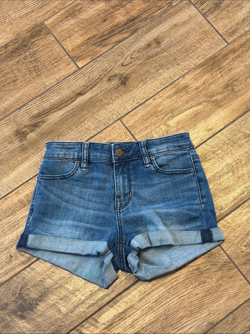 PacSun High Rise Super Stretch Shortie Shorts - Size 22